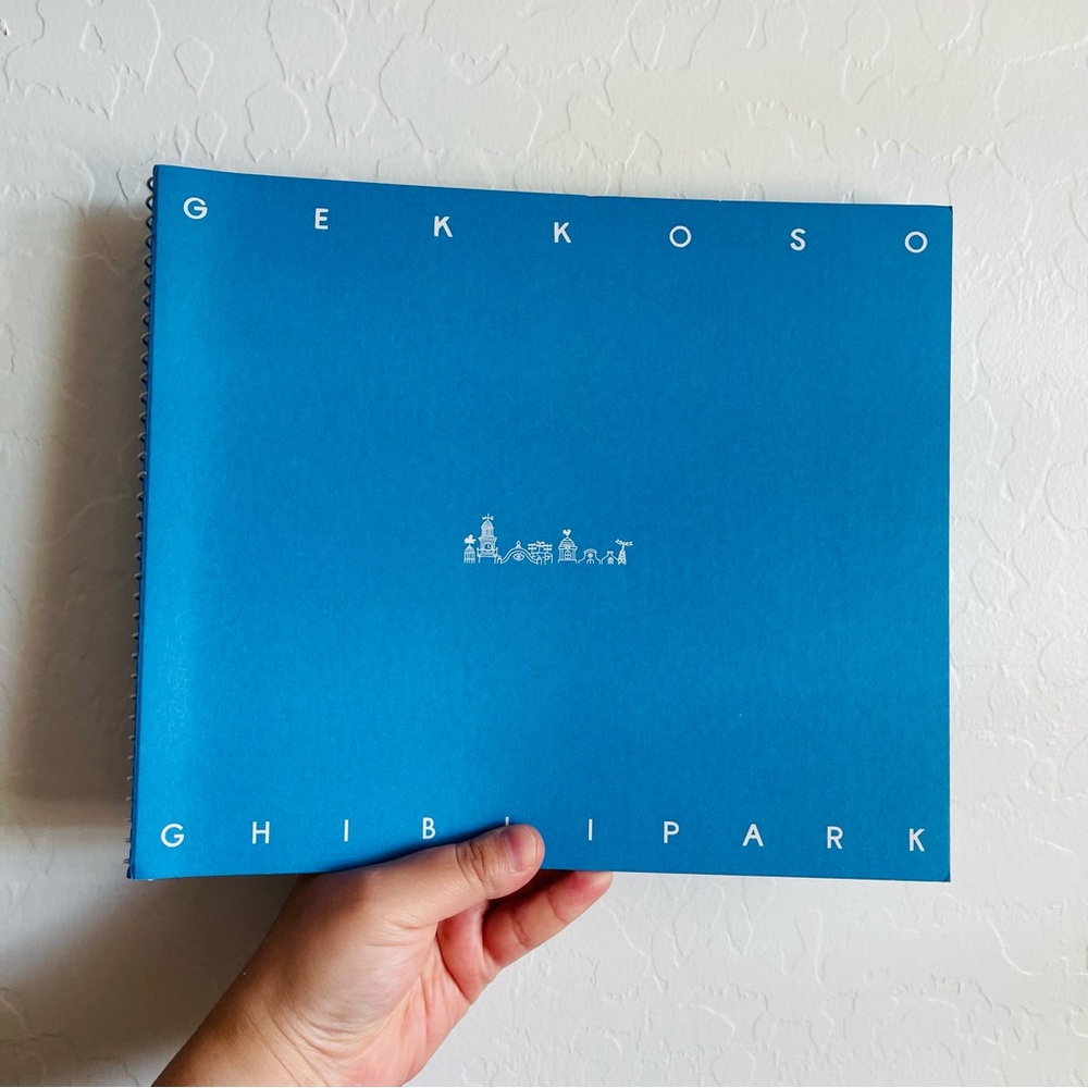 🌻 NWOT - Exclusive Studio Ghibli Park Blue Sketchbook